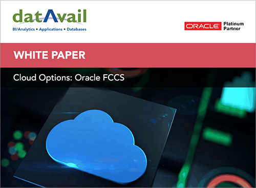 Cloud Options: Oracle FCCS