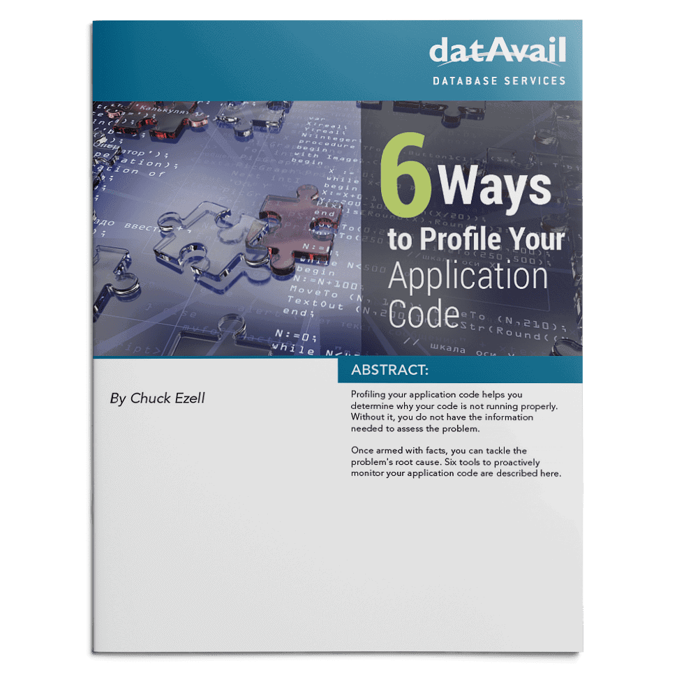6 Ways to Profile Your Java Application Code | Datavail White Paper
