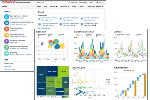 Business Intelligence Charts