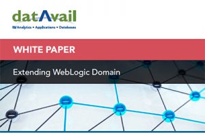 Extending WebLogic Domain