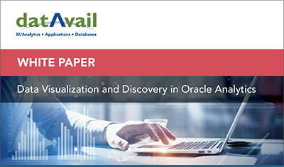 Data Visualization and Discovery in Oracle Analytics