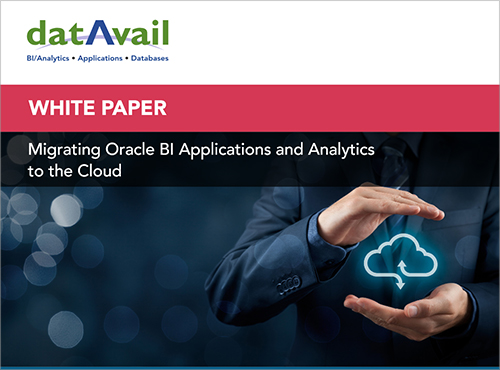 Migrating Oracle BI Applications and Analytics to the Cloud