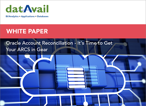 Oracle Account Reconciliation