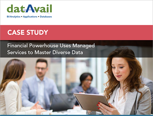 Financial Powerhouse Uses Managed Services to Master Diverse Data