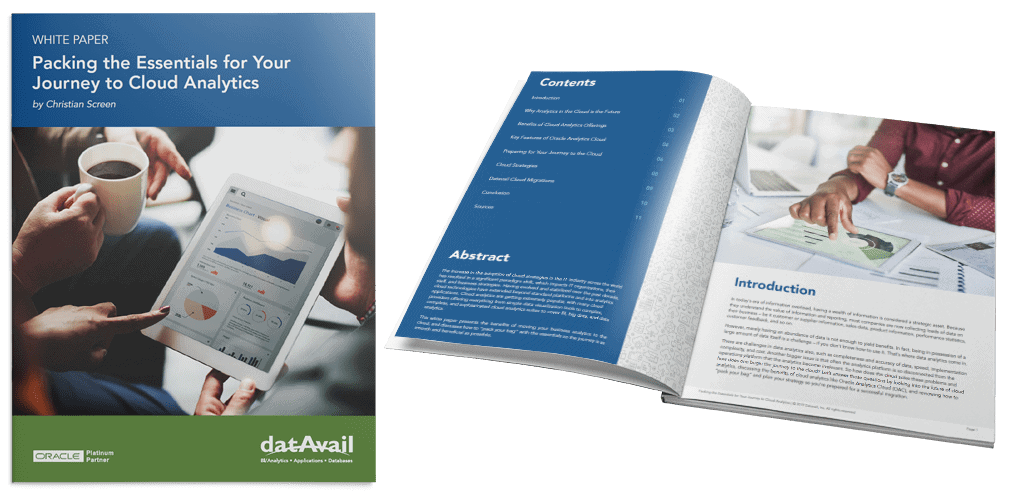 Packing the Essentials for Your Journey to Cloud Analytics