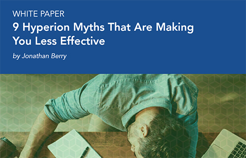 9 Hyperion Myths That Are Making You Less Effective
