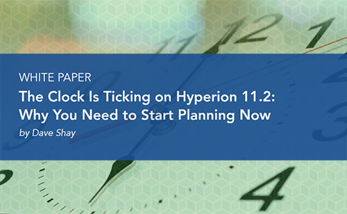 The Clock is Ticking on Hyperion 11.2