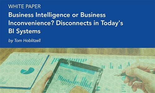 Business Intelligence or Business Inconvenience?