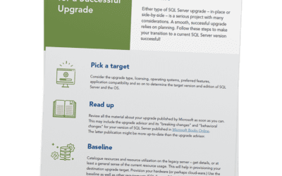 SQL Server Upgrade Checklist