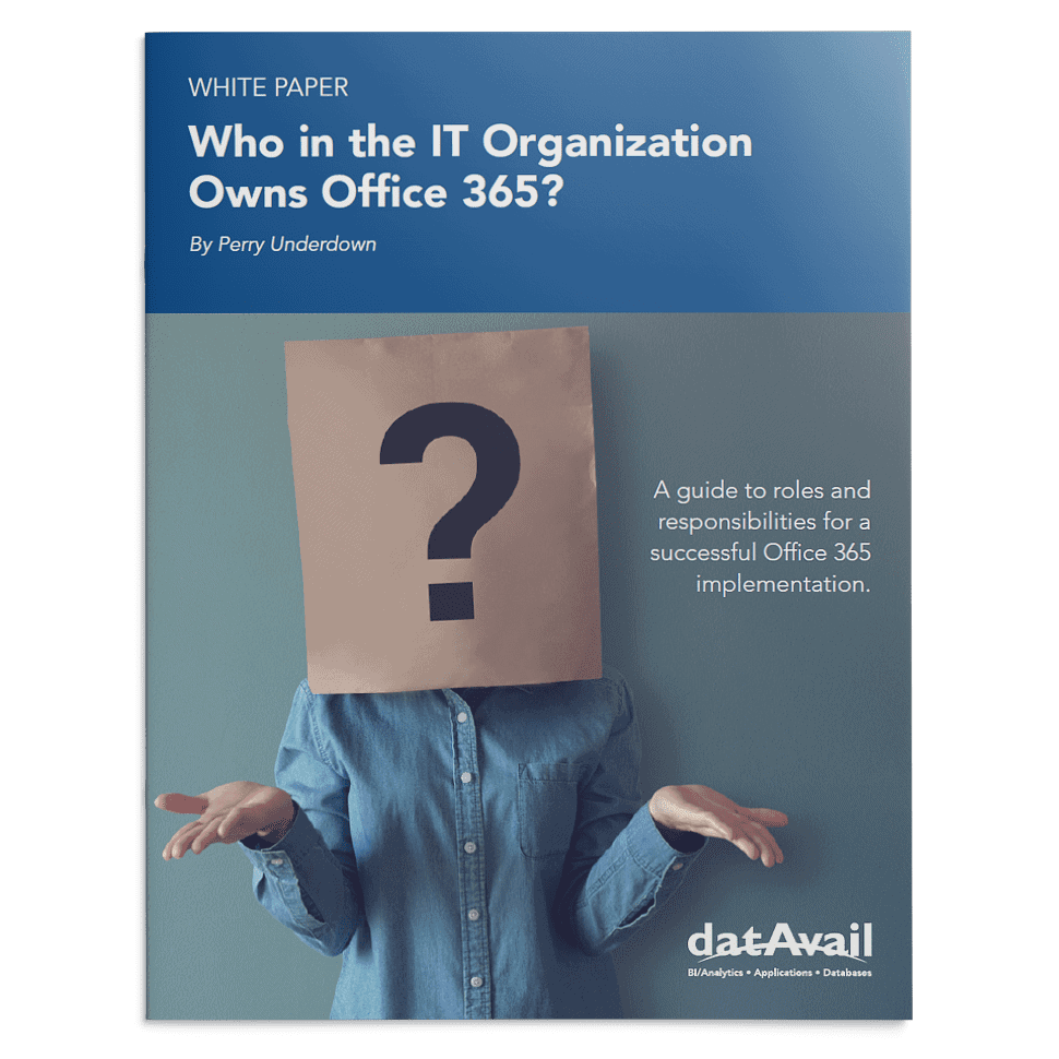 Who in the IT Organization Owns Office 365? Datavail
