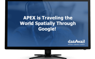 APEX is Traveling the World Spatially Through Google!