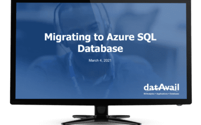 Migrating to Azure SQL Database