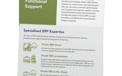 Oracle ERP Functional Support