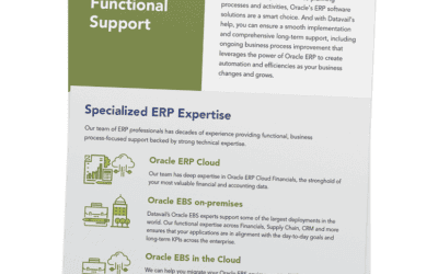 Oracle ERP Functional Support