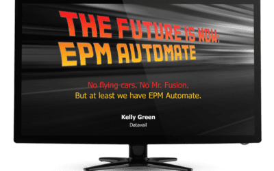 The Future is Now: EPM Automate