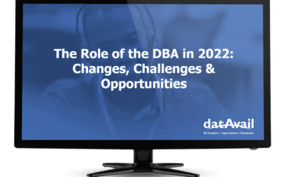 The Role of the DBA in 2022