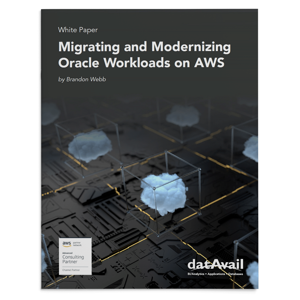 Migrating and Modernizing Oracle Workloads on AWS
