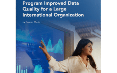 Data Governance Program Improved Data
