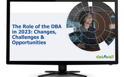 The Role of the DBA in 2023