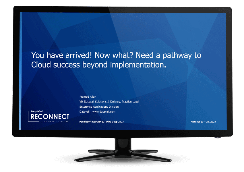 Datavail Webinar
