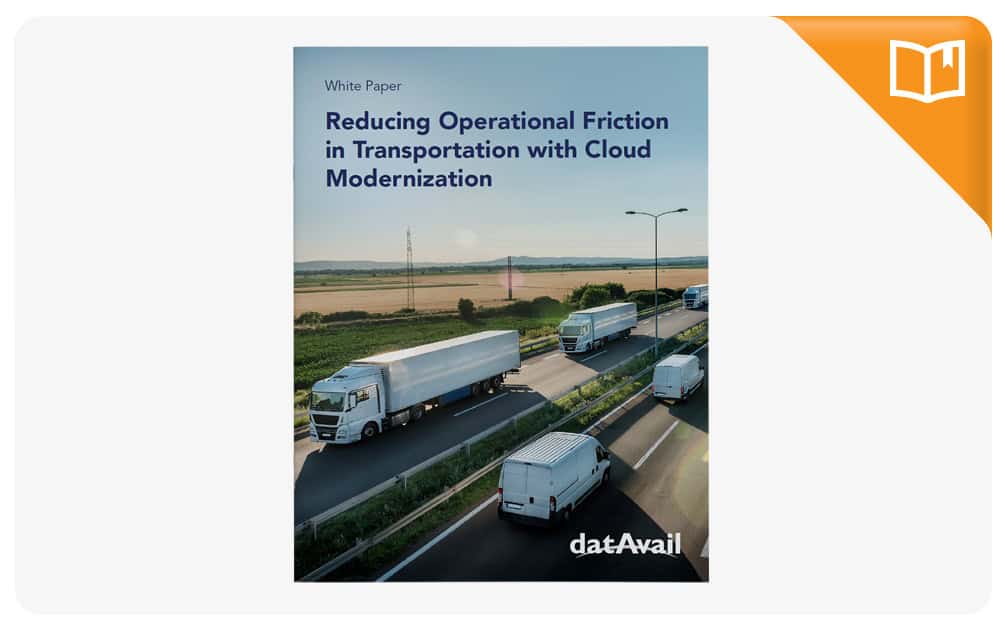 Reducing Operational Friction in Transportation with Cloud Modernization